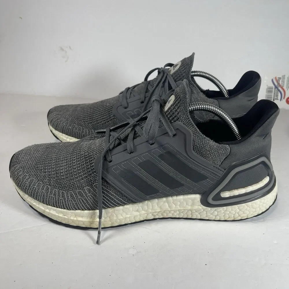 Adidas Ultraboost 20 Grey Five Charcoal Men’s Size 11.5 Running Shoes FY9035